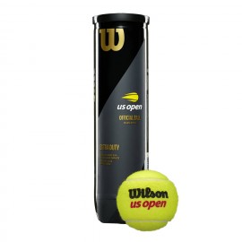 Wilson Tubo Di Palline Da Tennis X4 Us Open Giallo
