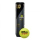 Wilson Tubo Di Palline Da Tennis X4 Us Open Giallo