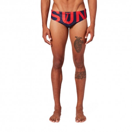 Sundek Costume Slip Swim Blu Uomo