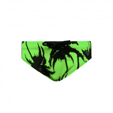 Sundek Costume Slip Mini Diwalter Swim Fluo Verde Bambino