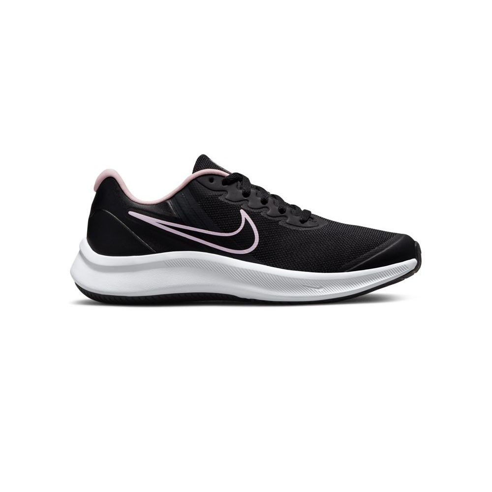 Nike Star Runner 3 Gs Nero Rosa - Sneakers Bambina EUR 37.5 / US 5Y