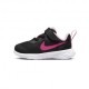 Nike Revolution 6 Td Nero Fuxia - Sneakers Bambino