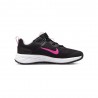 Nike Revolution 6 Ps Nero Fuxia - Sneakers Bambino