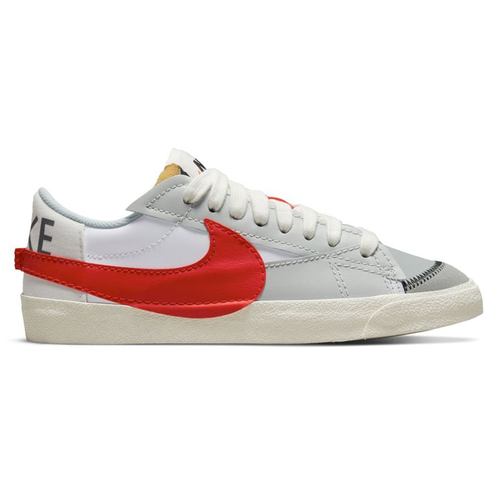 Nike Blazer Low 77 Jumbo Bianco Rosso - Sneakers Uomo EUR 46 / US 12