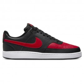 Nike Court Vision Low Nero Rosso - Sneakers Uomo