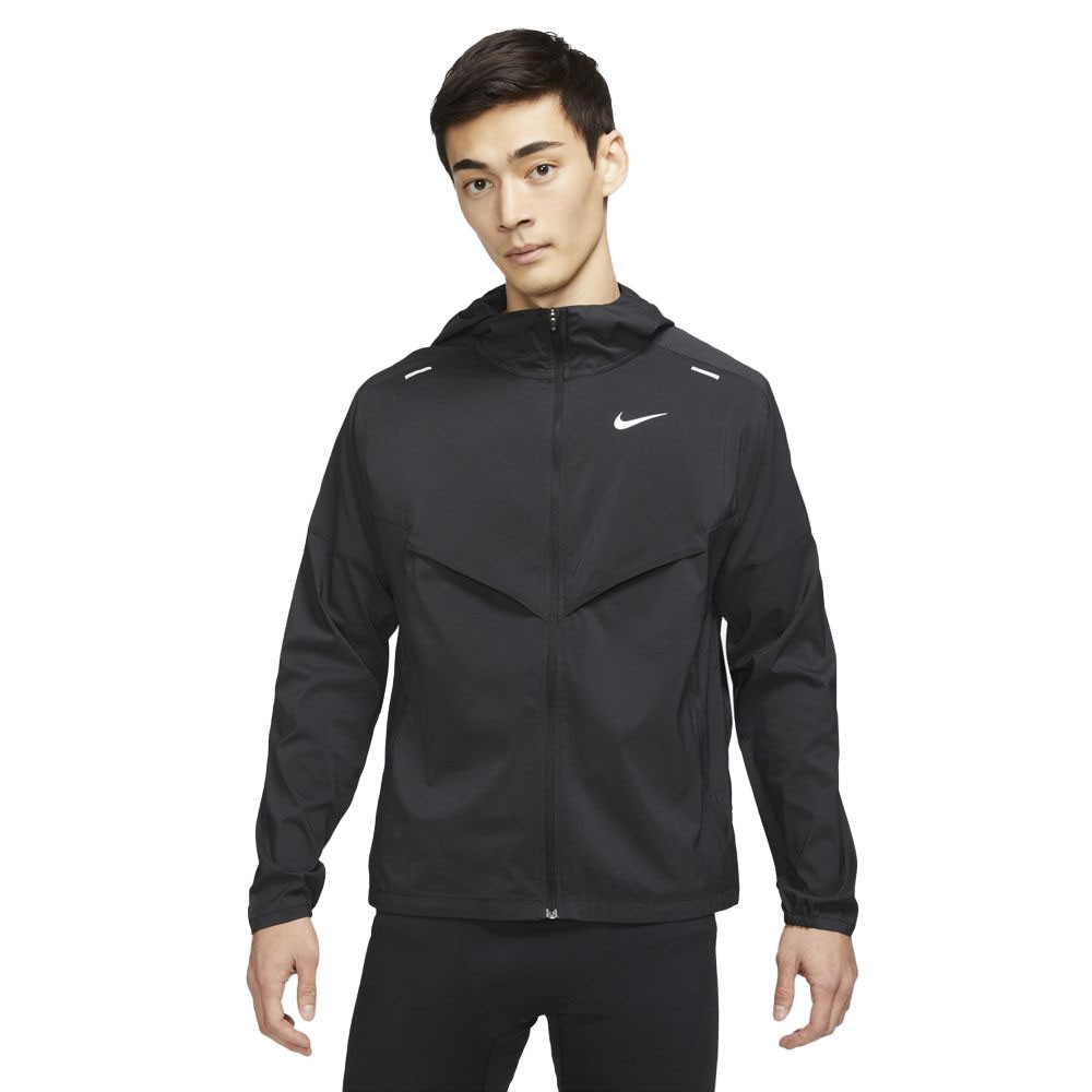 Image of Nike Giacca Running Windrunner Reflective Nero Argento Uomo XL