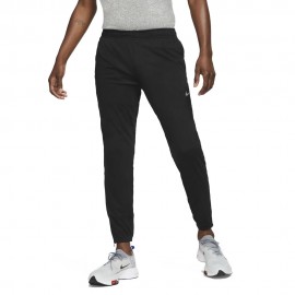 Nike Pantaloni Running Df Challenger Knit Nero Reflective Argento Uomo