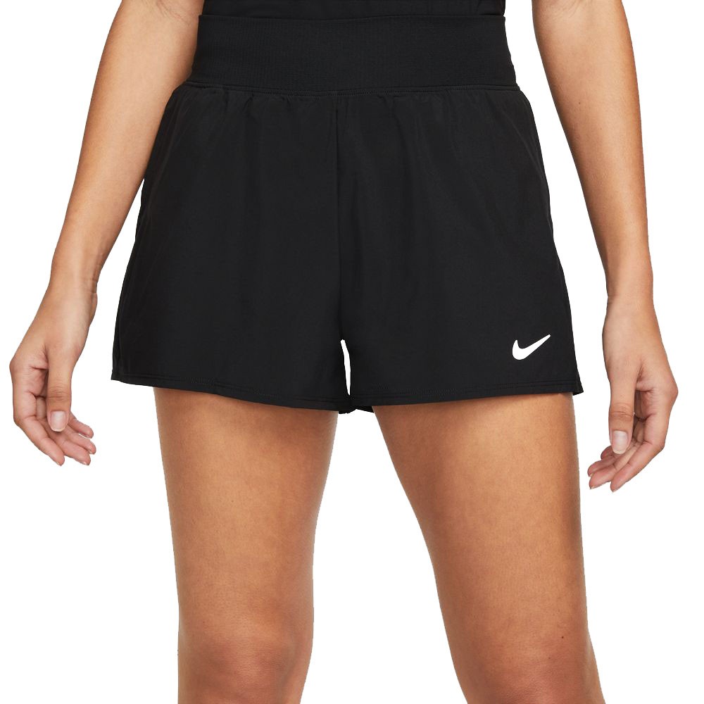 Nike Pantaloncini Tennis Victory Flx Nero Bianco Donna XS
