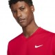 Nike Maglia Tennis Victory Rosso Bianco Uomo