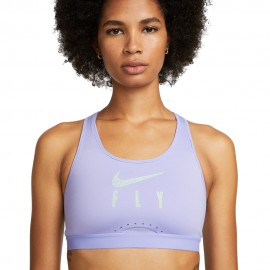 Nike Reggiseno Sportivo Sostegno Elevato Lilla Donna