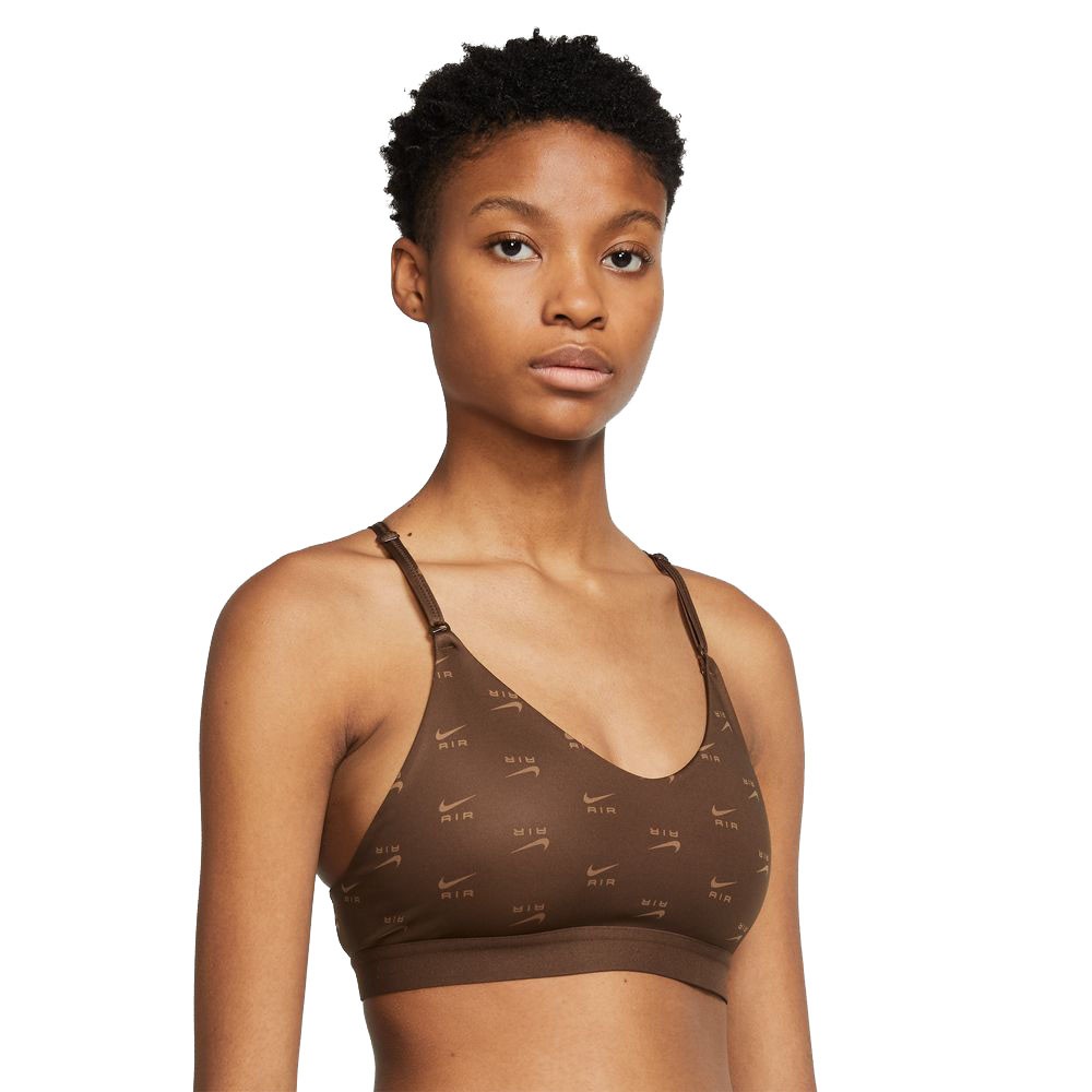 Nike Reggiseno Sportivo Sostegno Leggero Indy Moro Donna XS