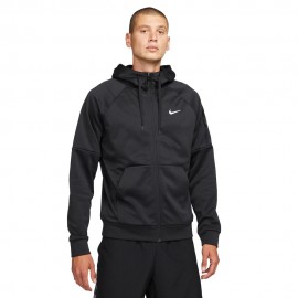 Nike Felpa Palestra Con Cerniera Nero Uomo