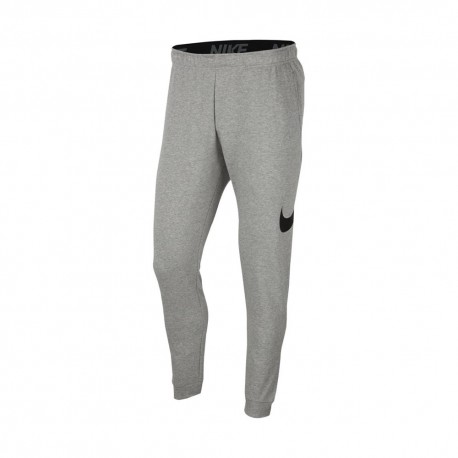 Nike Pantaloni Con Polsino Swoosh Grigio Uomo