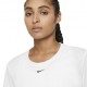 Nike Maglietta Palestra Bianco Donna