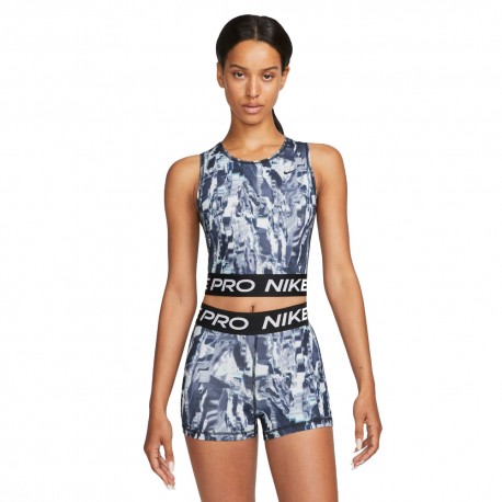 Nike Top Palestra Fantasia Aop Nero Donna