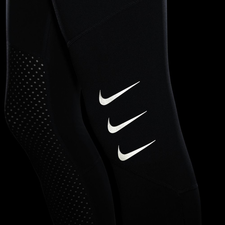 Nike Leggings Running Dvn 7 8 Epic Lux Nero Iron Grigio Donna