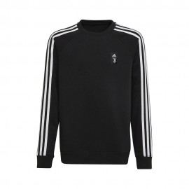 ADIDAS Felpa Calcio Kids Juve Cr Nero Bianco Bambino