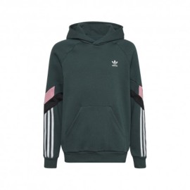 ADIDAS Originals Felpa Con Cappuccio Bo Verde Bambino