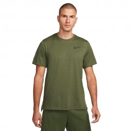 Nike Maglietta Palestra Bournout Verde Uomo