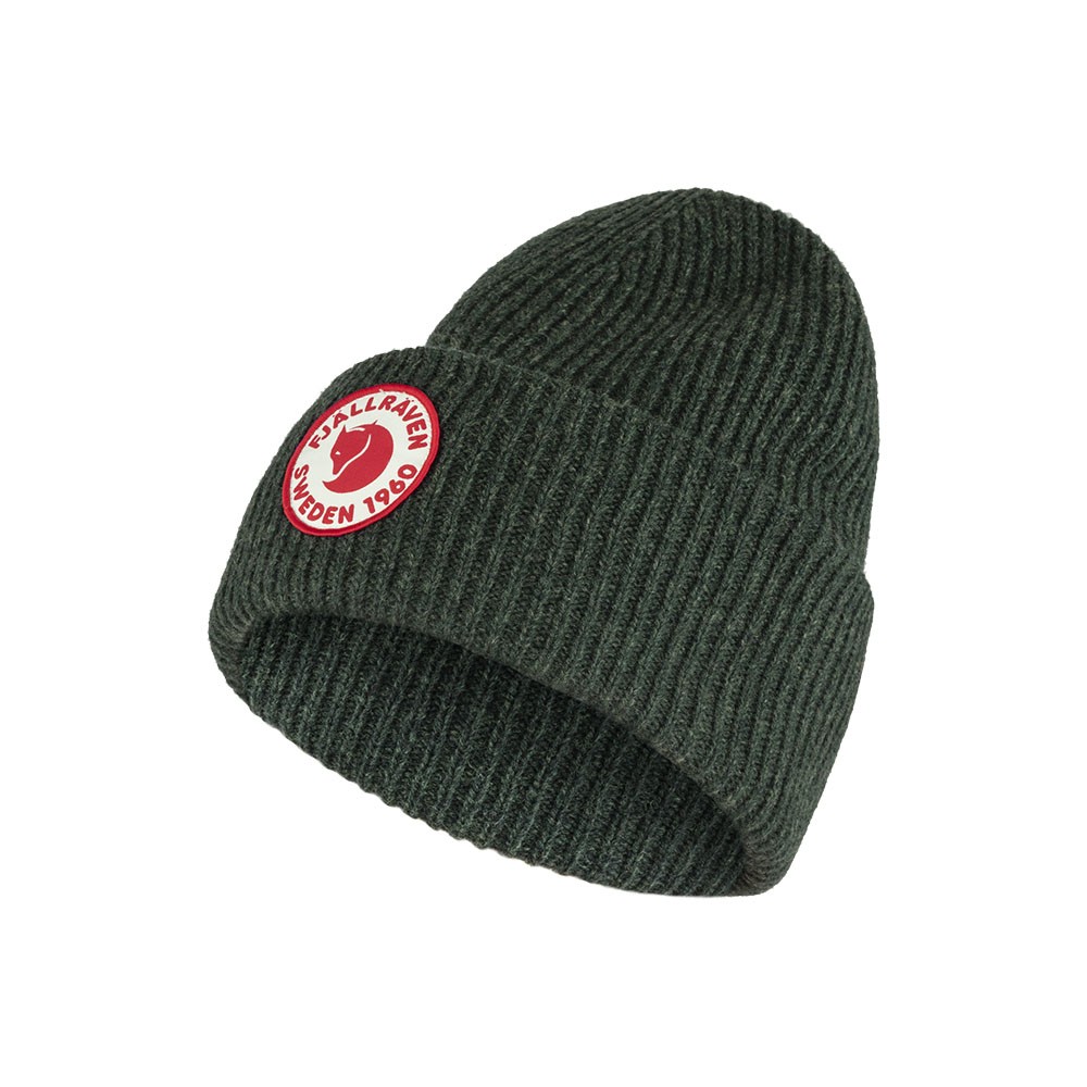 Fjallraven Berretto Logo Verde rosso TU