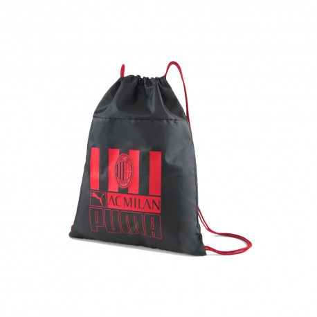 Puma Zaino A Sacca Ac Milan Core Nero Rosso Uomo