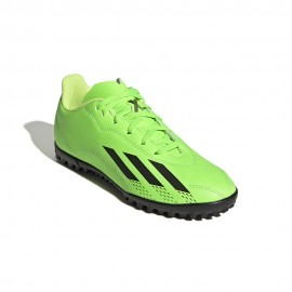 Adidas Speedportal .4 Tf Verde Nero - Scarpe Da Calcio Bambino