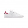 ADIDAS originals sneakers stan smith gs bianco rosso bambino