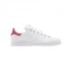 ADIDAS originals sneakers stan smith gs bianco rosso bambino