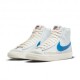 Nike Blazer Mid 77 Vintage Bianco Blu - Sneakers Uomo