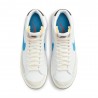 Nike Blazer Mid 77 Vintage Bianco Blu - Sneakers Uomo