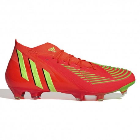 ADIDAS Edge .1 Fg Rosso Verde - Scarpe Da Calcio Uomo