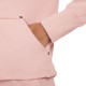 Nike Felpa Palestra Con Zip E Cappuccio Tech Fleece Rosa Bambina
