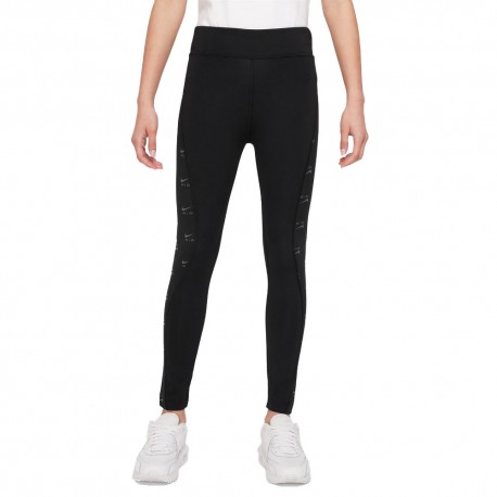 Nike Leggings Sportivi Air Nero Bambina