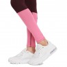 Nike Leggings Sportivi Bicolor Bordeaux Bambina