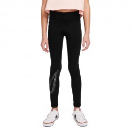 Nike Leggings Sportivi Metallic Shine Nero Bambina