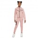 Nike Pantaloni Con Polsino Tech Fleece Rosa Bambina