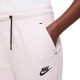 Nike Pantaloni Con Polsino Tech Fleece Rosa Bianco Bambina