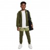 Nike Pantaloni Con Polsino Tech Fleece Verde Bambino