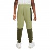 Nike Pantaloni Con Polsino Tech Fleece Verde Bambino