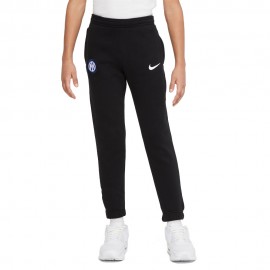 Nike Pantaloni Allenamento Calcio Inter Nero Bianco Bambino