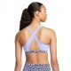 Nike Reggiseno Sportivo Sostegno Medio Leopard Blu Donna