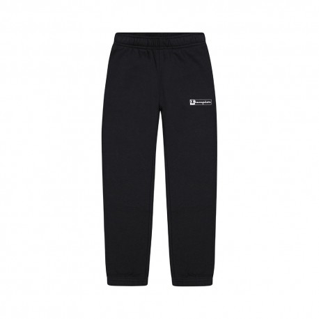 Champion Pantaloni Con Polsino Nero Bambino