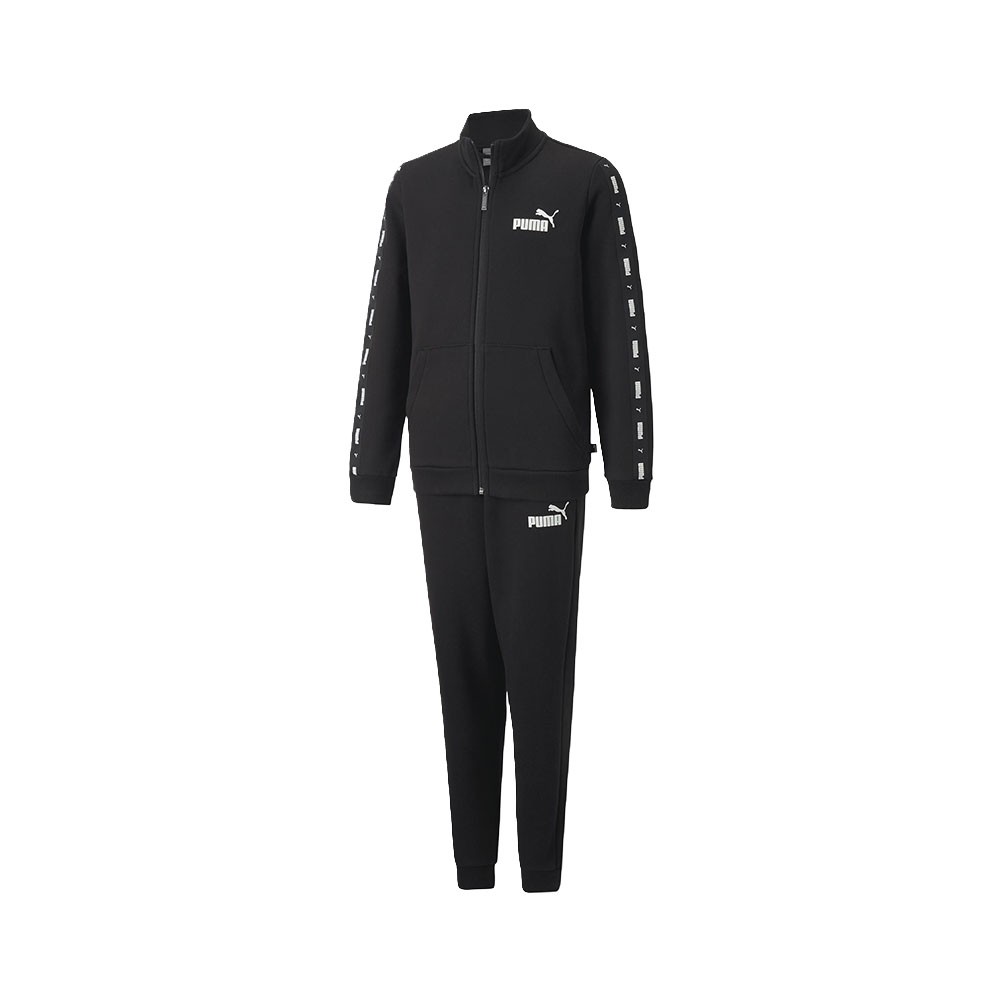 Puma Tuta Sportiva Con Zip Nero Bambino 164 cm