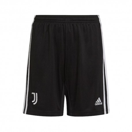 ADIDAS Pantaloncini Calcio Juve Away 22 23 Nero Bianco Uomo