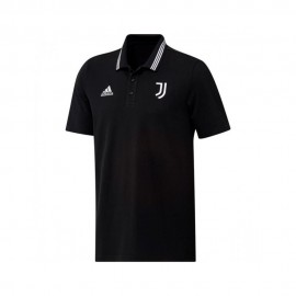 ADIDAS Polo Calcio Juve Dna Nero Bianco Uomo