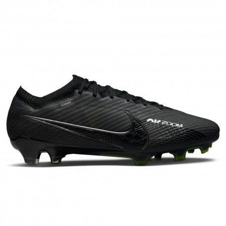 Nike Zoom Vapor 15 Elite Fg Nero Grigio - Scarpe Da Calcio Uomo