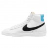 Nike Blazer Mid 77 Vintage Bianco Nero - Sneakers Uomo