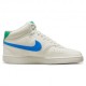 Nike Court Vision Mid Sail Blu - Sneakers Donna