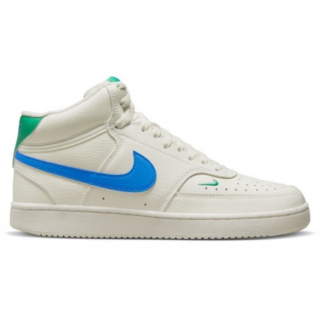 Nike Court Vision Mid Sail Blu - Sneakers Donna