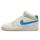 Nike Court Vision Mid Sail Blu - Sneakers Donna